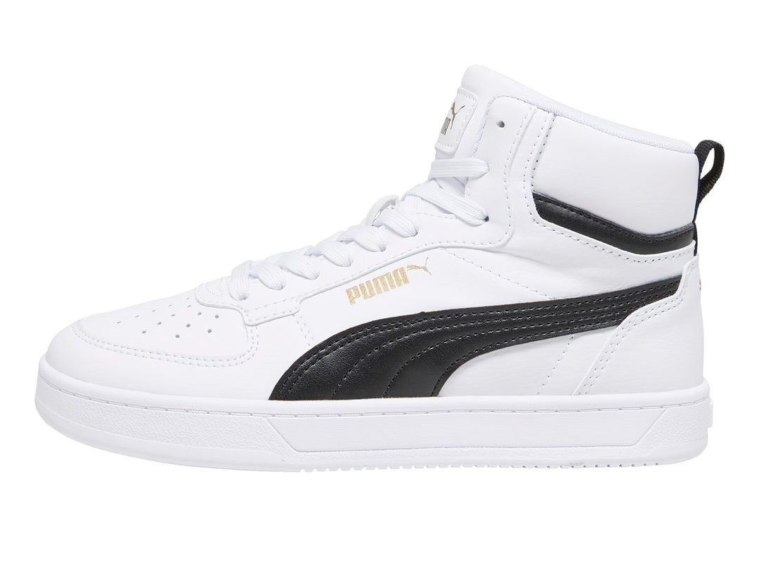Tenis PUMA Caven 2.0 Mid Blanco y Negro para Niño