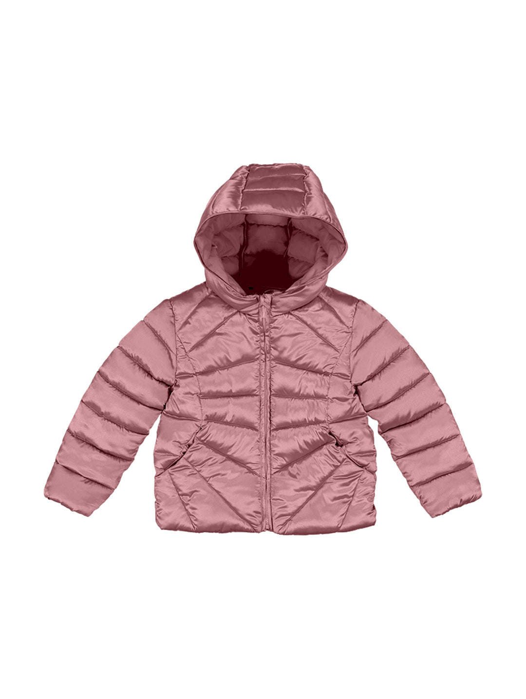 Chaquetón acolchado color rosa con capucha para Niño de la marca Mayoral.