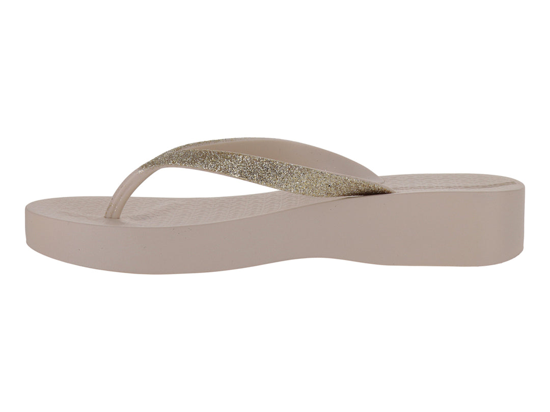 Sandalias Ipanema Beige Glitter para Mujer