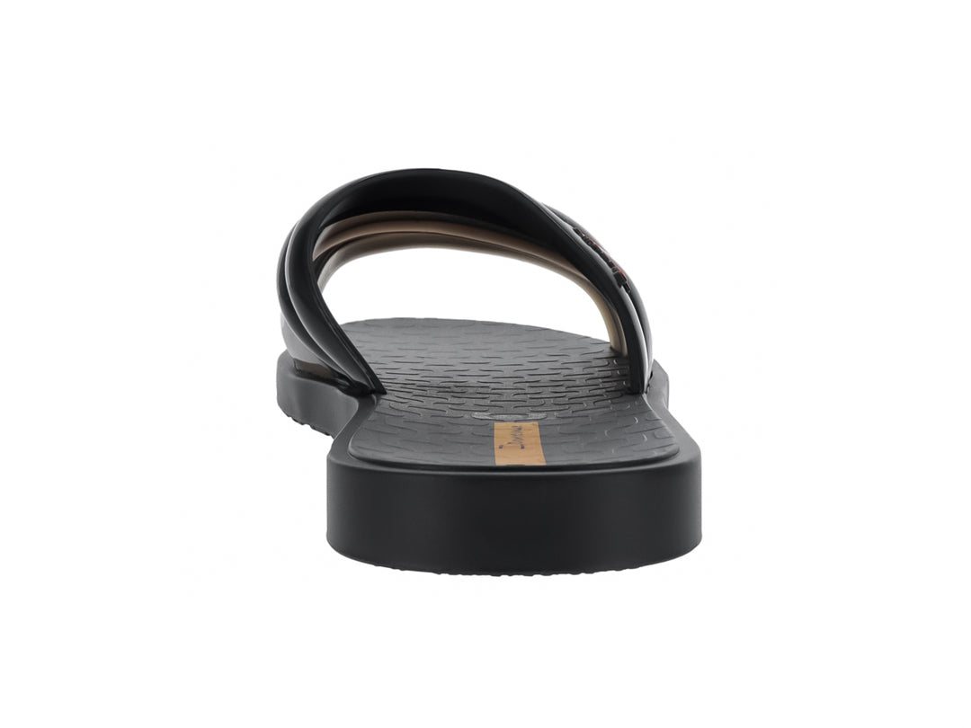 Sandalias Ipanema Negro Naranja para Mujer