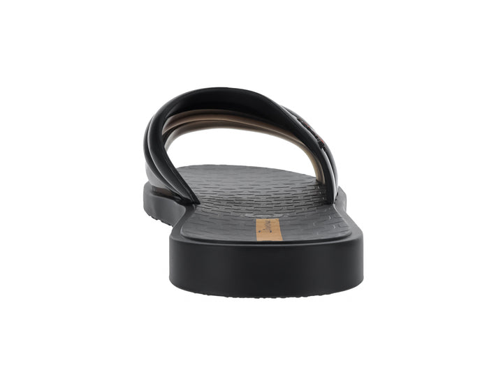 Sandalias Ipanema Negro Naranja para Mujer