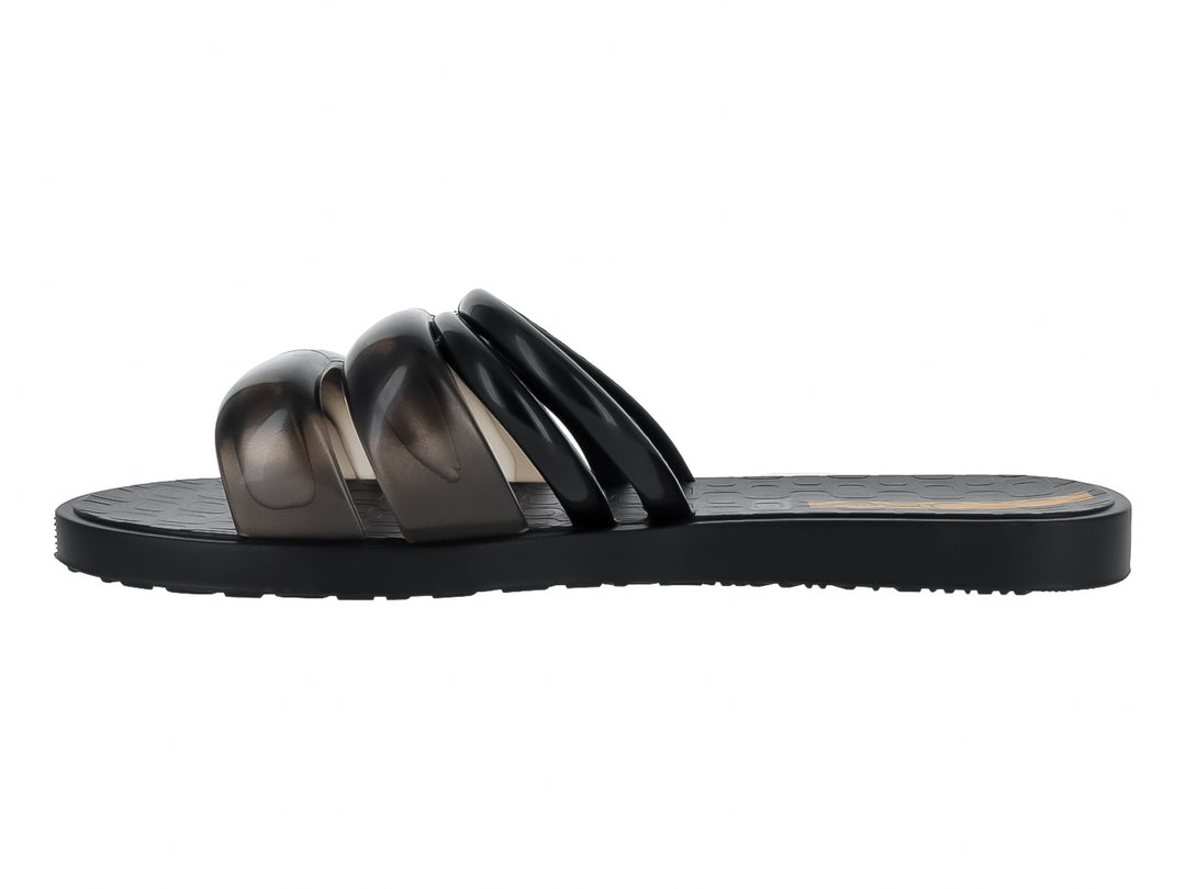 Sandalias Ipanema Negro Naranja para Mujer