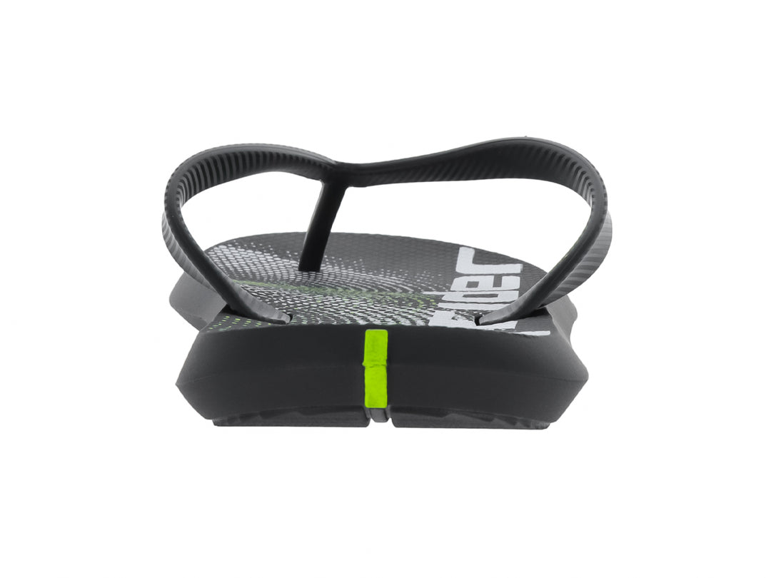 Sandalias Rider Negro con Verde para Hombre