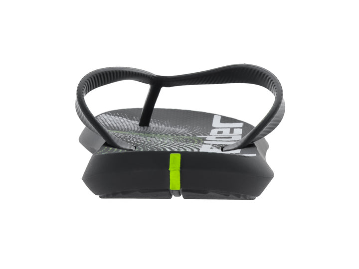 Sandalias Rider Negro con Verde para Hombre