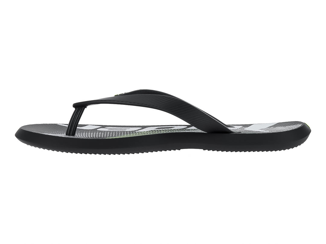 Sandalias Rider Negro con Verde para Hombre