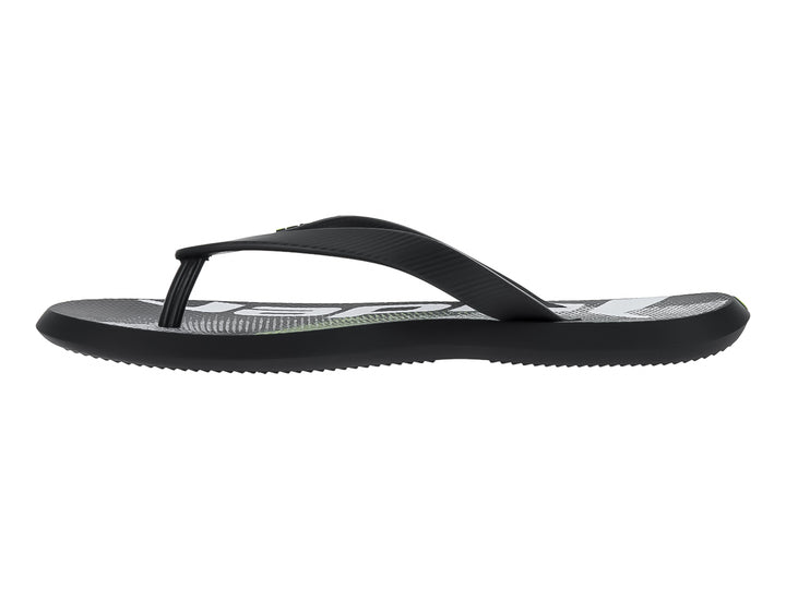 Sandalias Rider Negro con Verde para Hombre