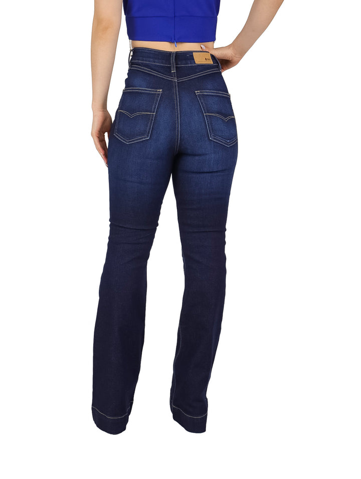 Pantalones OGGI Ruby Vintage Azul Oscuro para Mujer