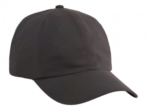 Gorra deportiva Puma de color negro sólido con visera curva y diseño sencillo.