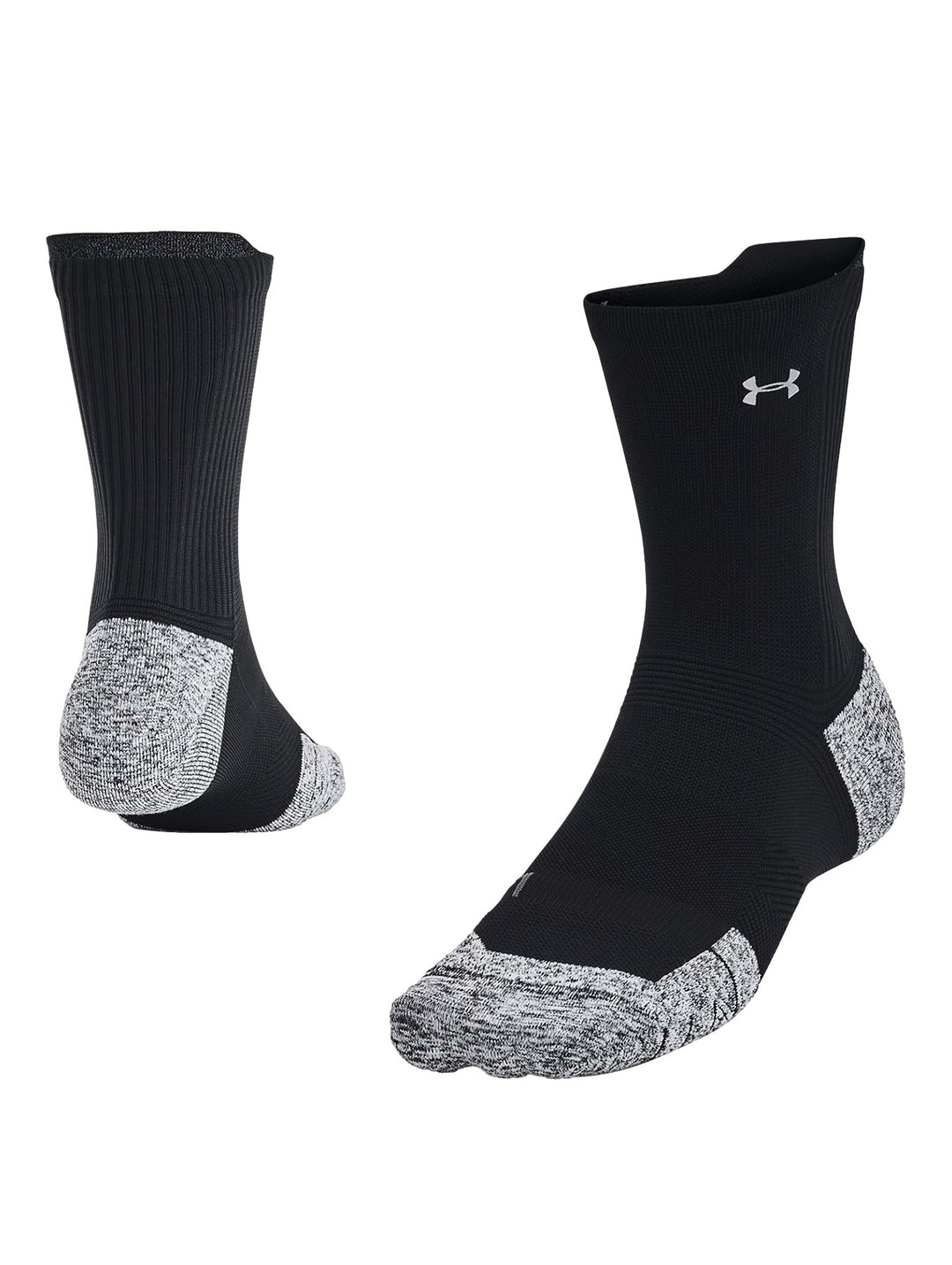 Calcetín Under Armour Run Cushion Negro para Hombre