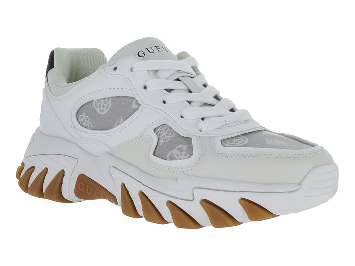 Tenis GUESS Norina Blanco y Taupe para Mujer