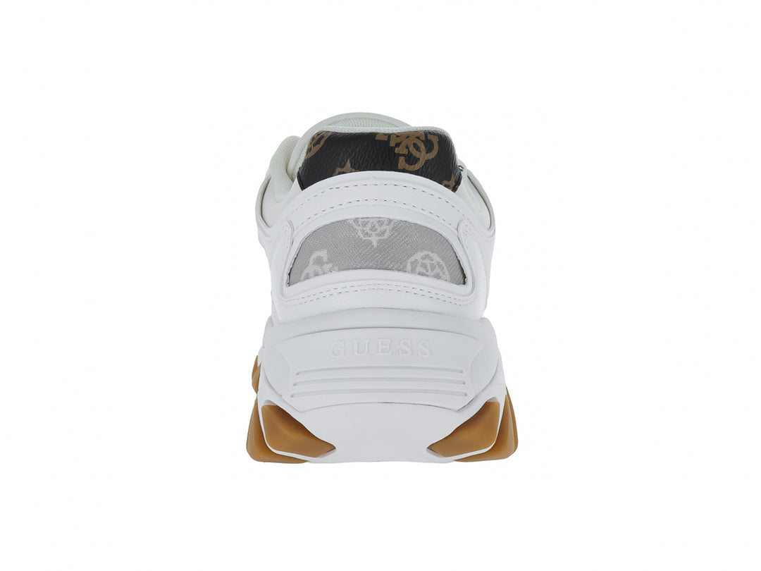Tenis GUESS Norina Blanco y Taupe para Mujer