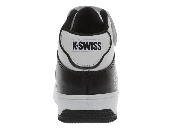Tenis K-SWISS Salt Mid Negro y Blanco para Niño