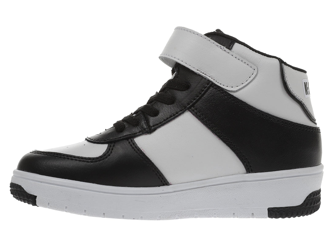 Tenis K-SWISS Salt Mid Negro y Blanco para Niño