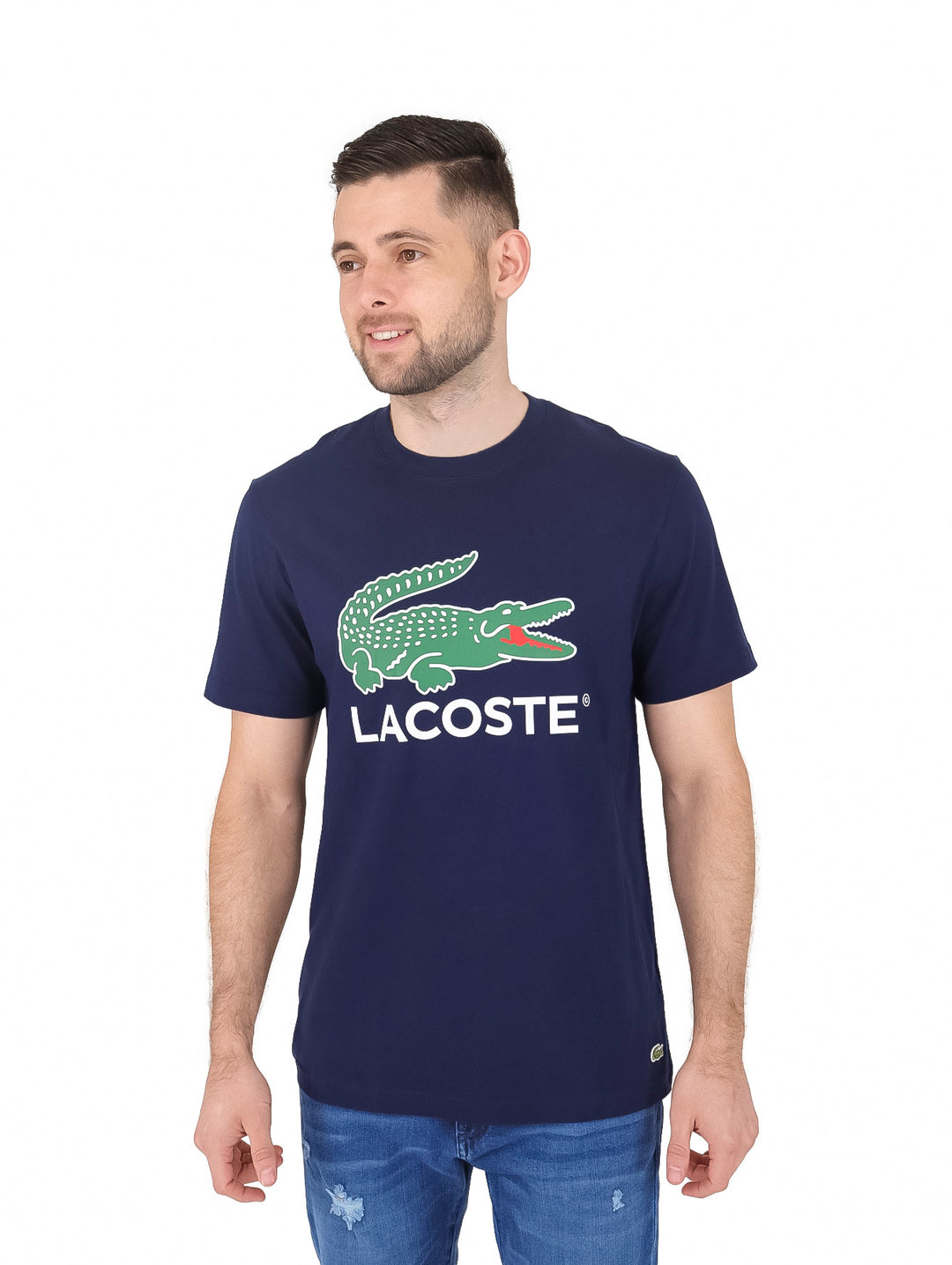 Playera Lacoste Azul Marino para Hombre
