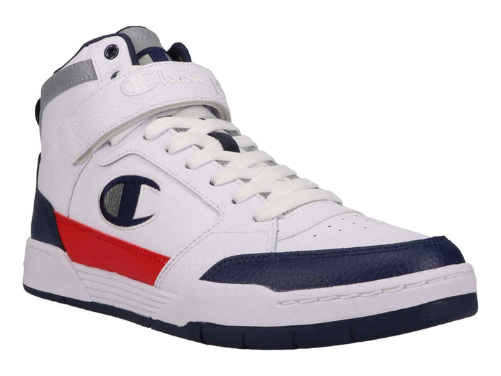 Tenis Champion Arena Power HI Blanco, Azul y Rojo para Hombre