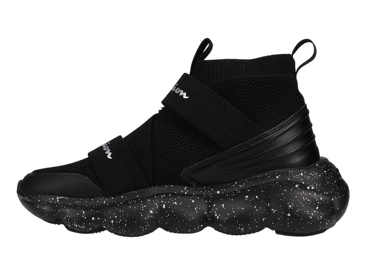 Tenis Champion Z Hi Negro y Plata para Mujer