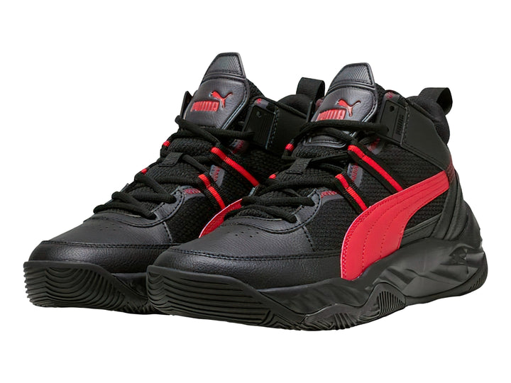 Tenis PUMA Rebound Future Nextgen Negro y Rojo para Hombre