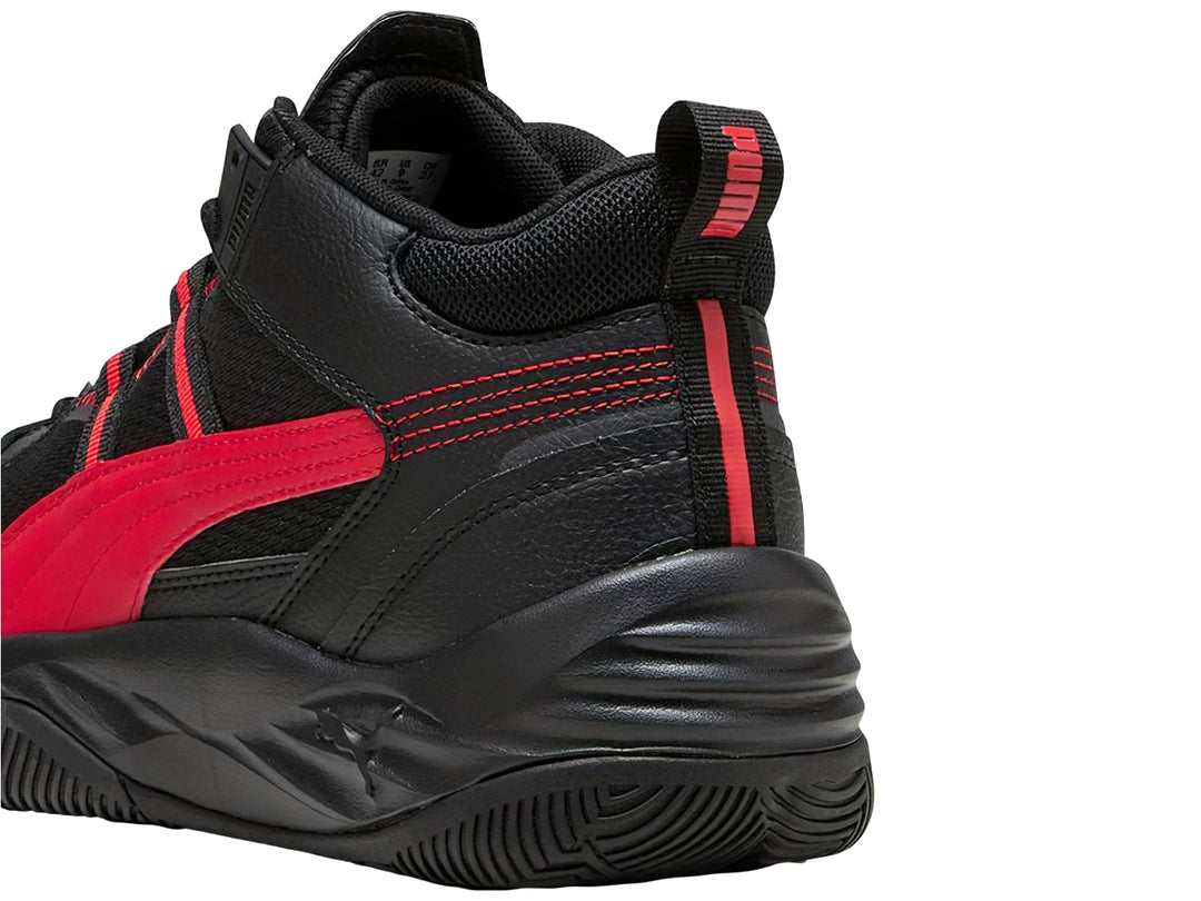 Tenis PUMA Rebound Future Nextgen Negro y Rojo para Hombre