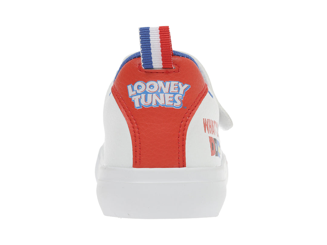 Tenis K-SWISS Mini Trinity Bugsy Blanco y Azul para Niño