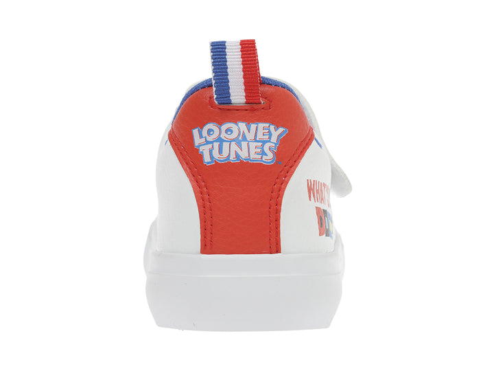 Tenis K-SWISS Mini Trinity Bugsy Blanco y Azul para Niño