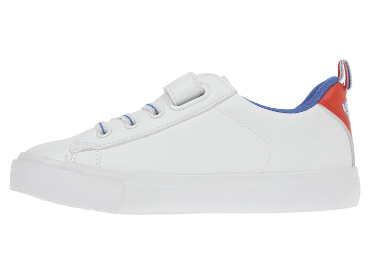Tenis K-SWISS Mini Trinity Bugsy Blanco y Azul para Niño