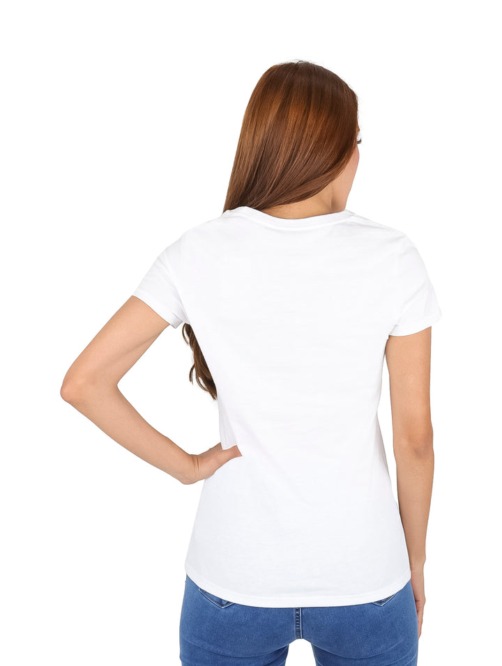 Playera Denizen Perfect Tee Blanca para Mujer