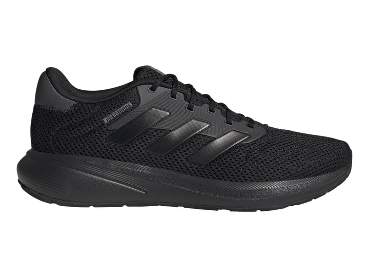 Tenis deportivos Adidas Response Runner U en color negro total.