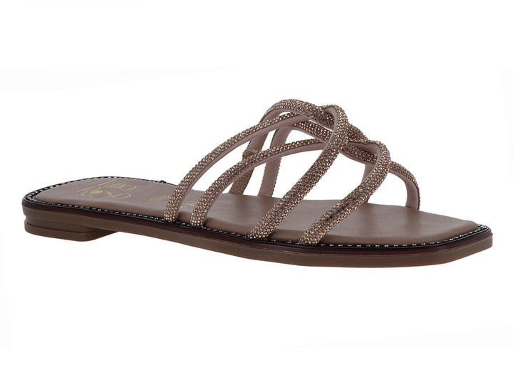 Sandalias Luna Rosa Color Maquillaje para Mujer
