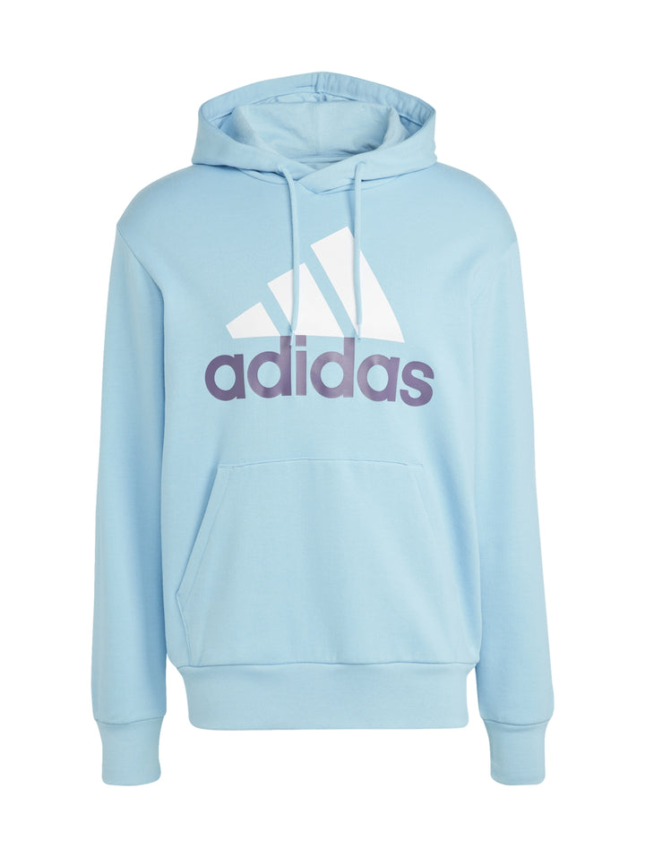 Sudadera con capucha Adidas en color azul aqua con logotipo frontal