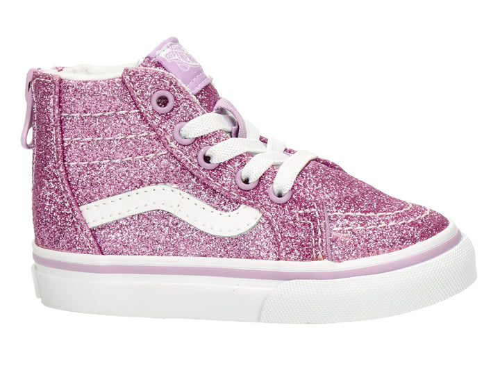 Tenis Vans Sk8 Hi Zip Color Lila para Niña