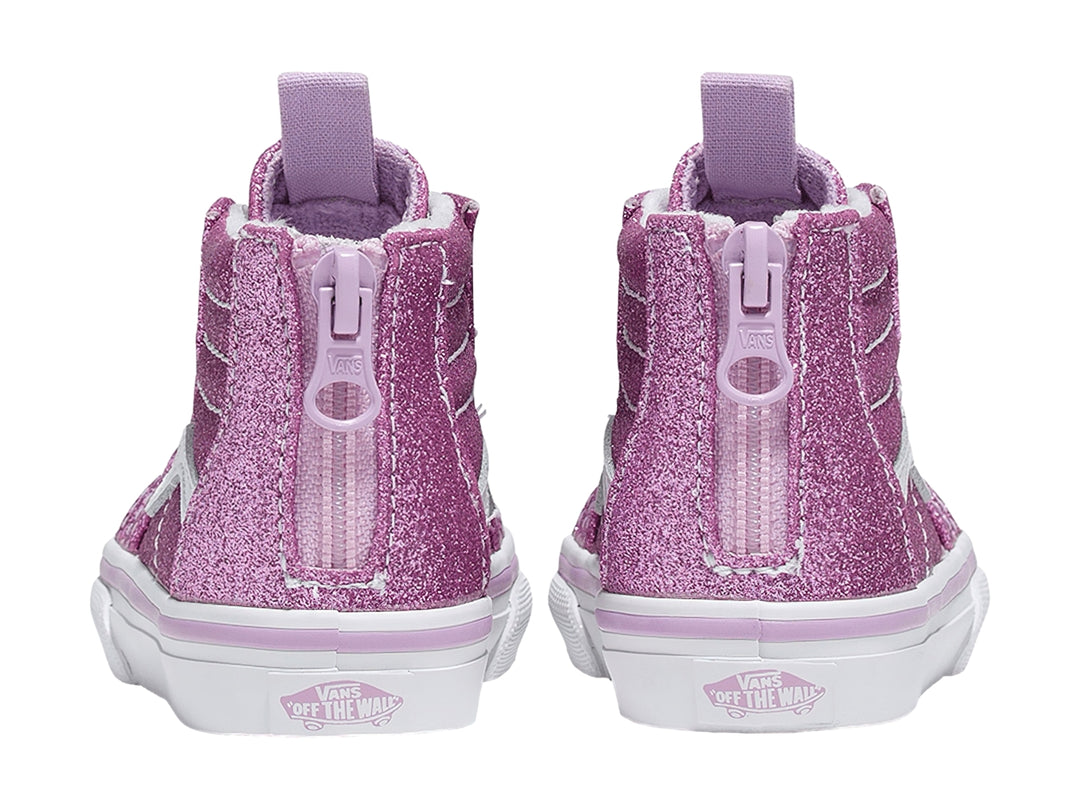 Tenis Vans Sk8 Hi Zip Color Lila para Niña