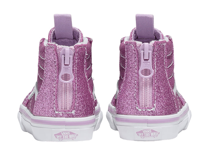 Tenis Vans Sk8 Hi Zip Color Lila para Niña