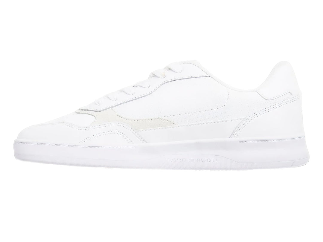 Tenis Tommy Hilfiger Court Cupsole Retro Blancos para Hombre