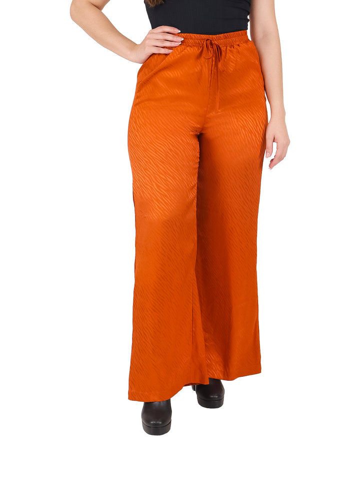 Pantalón Amplio Bobois Collections Naranja para Mujer