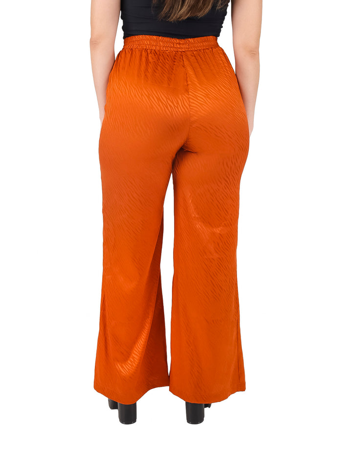 Pantalón Amplio Bobois Collections Naranja para Mujer