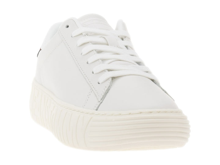 Tenis Tommy Hilfiger Blanco y Rojo para Mujer