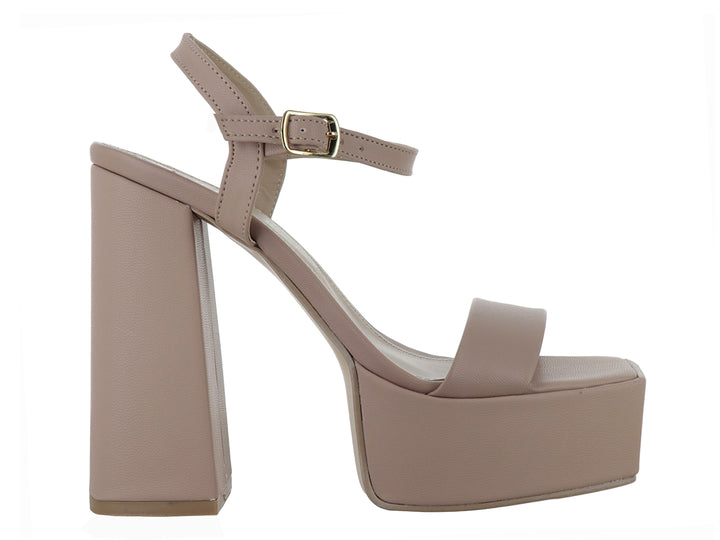 Sandalias de Plataforma ROZE Color Maquillaje para Mujer