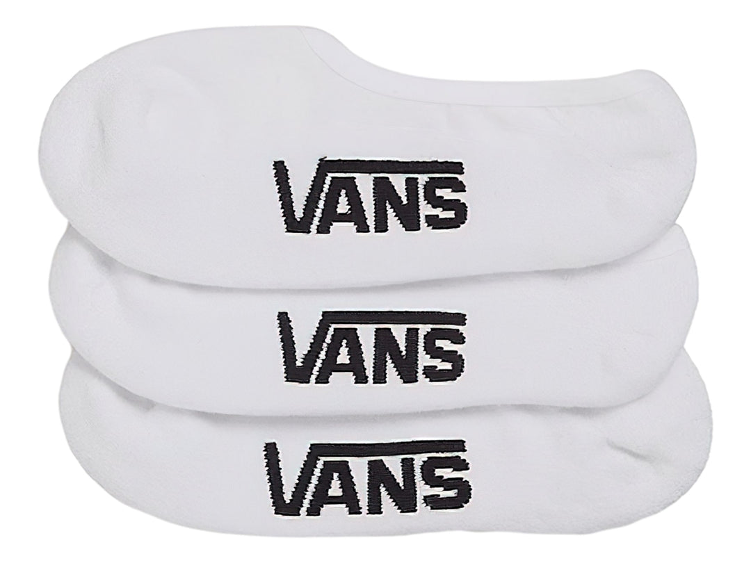 Calcetines Vans Classic No Show Blancos para Hombre