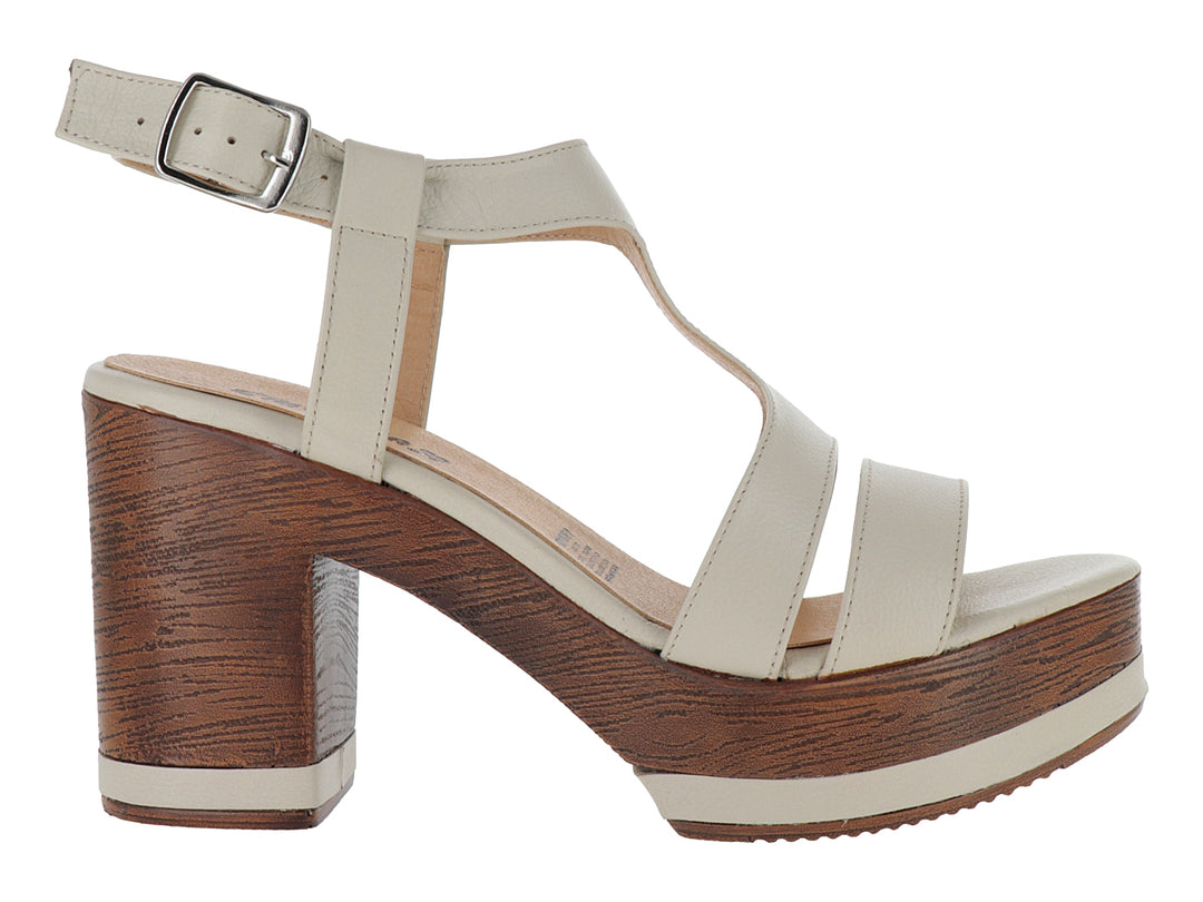 Sandalias Stefania Color Porcelana para Mujer
