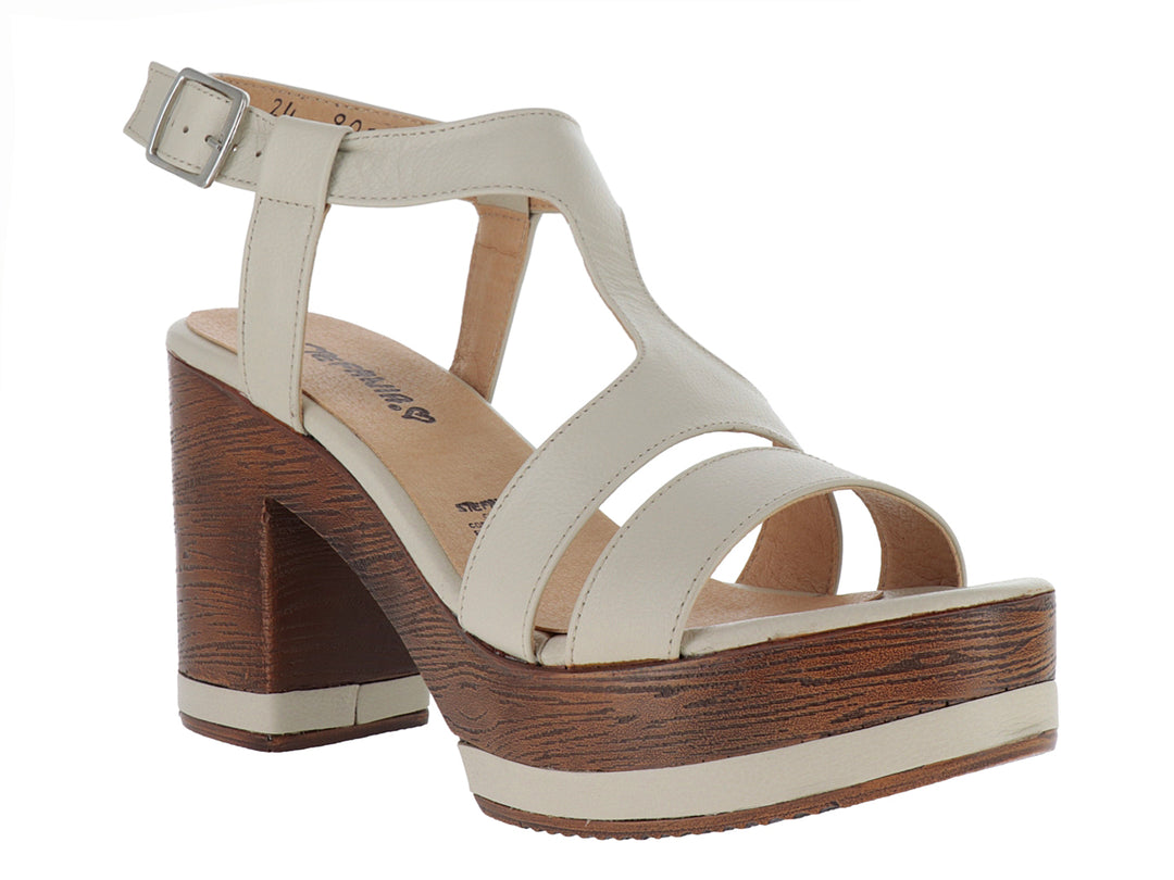 Sandalias Stefania Color Porcelana para Mujer