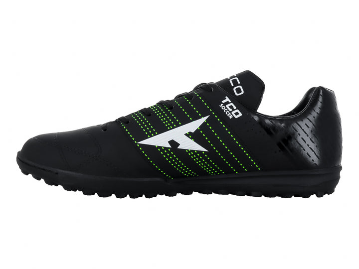 Tenis de Fútbol Leon Trucco Negro y Verde para Hombre