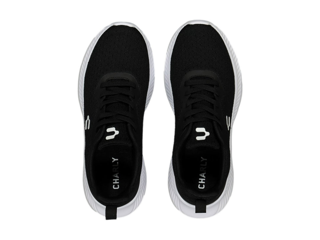 Tenis Charly Negro con Blanco para Hombre