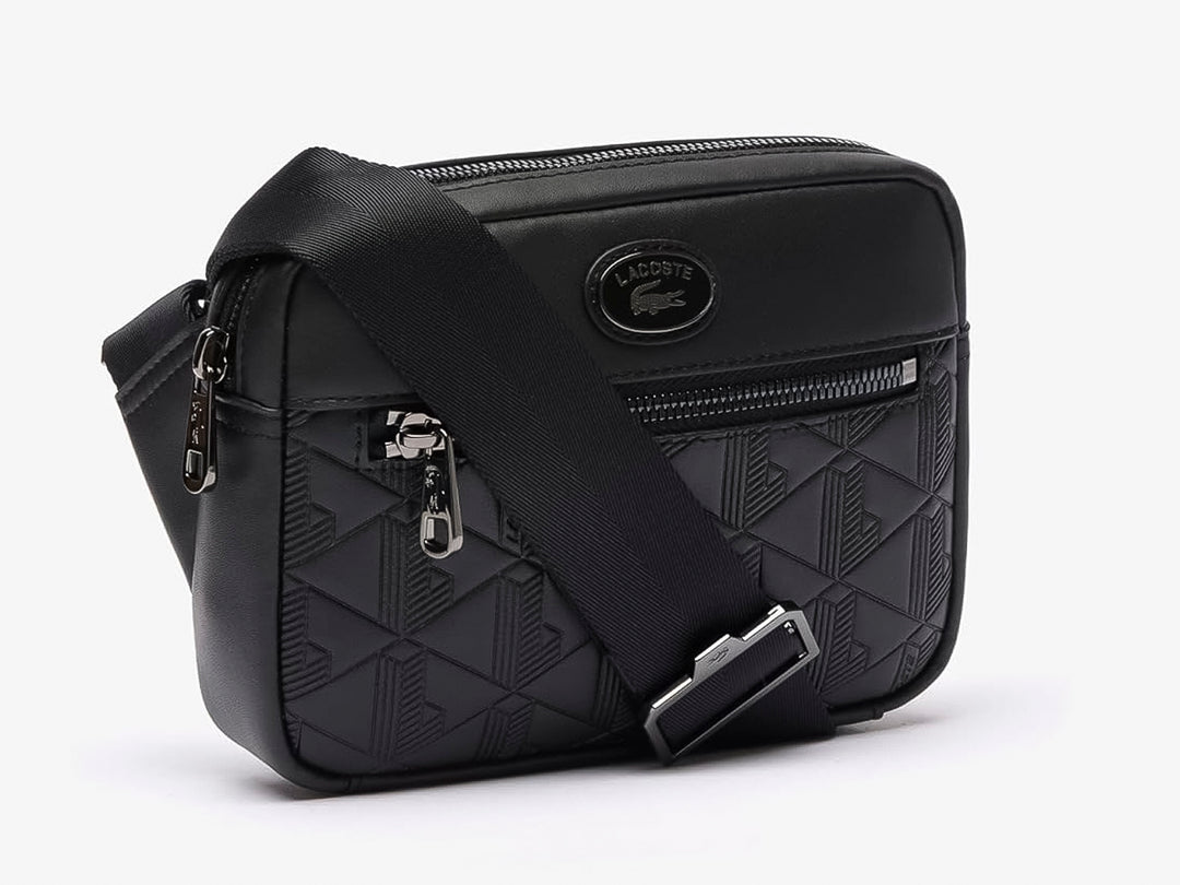 Bolso Bandolera Lacoste Negro