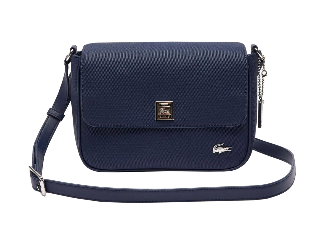Bolso Cross Body Lacoste Azul Marino para Mujer