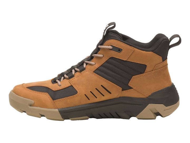 Calzado Caterpillar Graham Crail Sport Mid en color marrón con detalles negros y suela robusta.