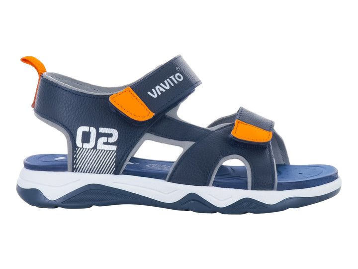 Sandalias VAVITO Color Marino para Nino