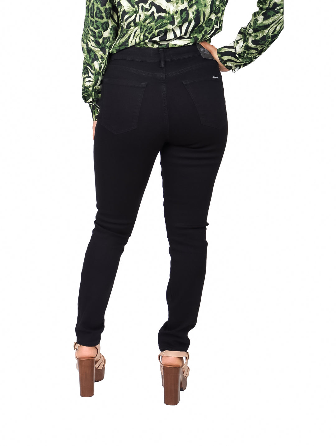 Jeans Skinny Negro Denizen para Mujer