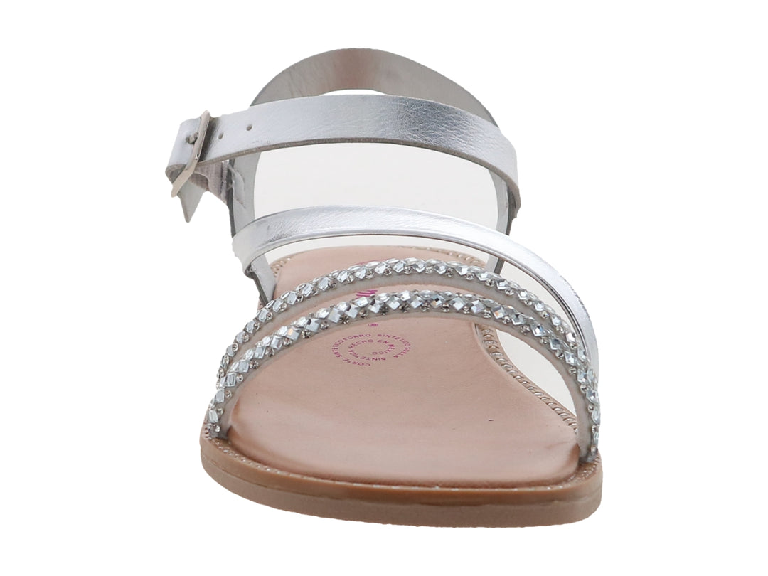 Sandalias Tropicana Color Plata para Niña