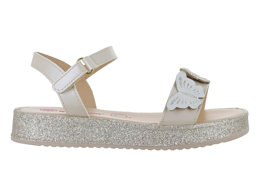 Sandalias Tropicana Color Perla para Nina