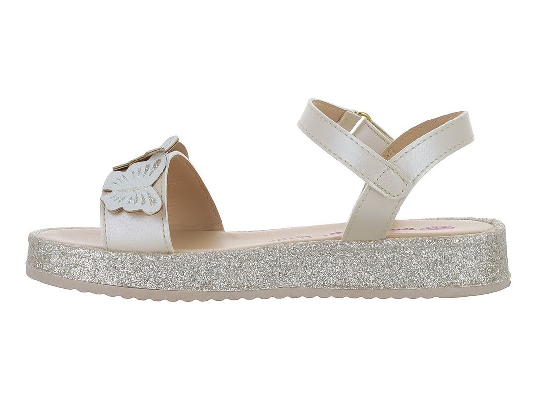 Sandalias Tropicana Color Perla para Nina